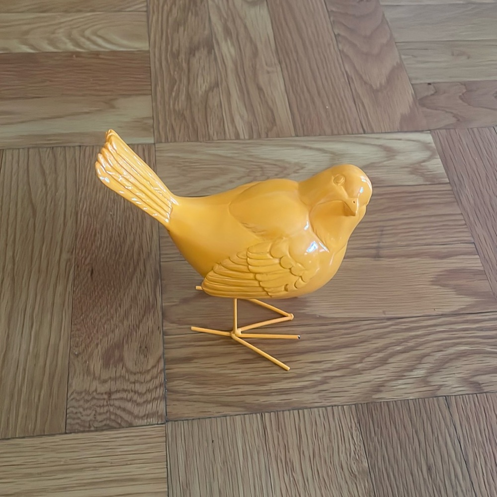 Vintage Handmade Dove Size 5 1/2” High & 5” Wide